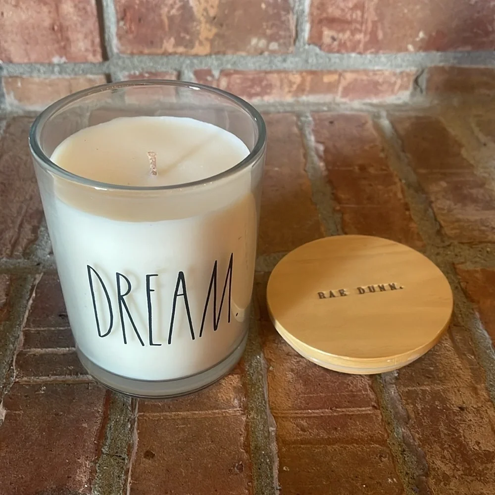 NEW Rae Dunn DREAM Gardenia Scented Candle
